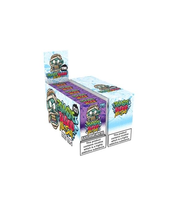10mg Zombie Blood 10ml Nic Salts - Pack Of 5 (50VG/50PG)