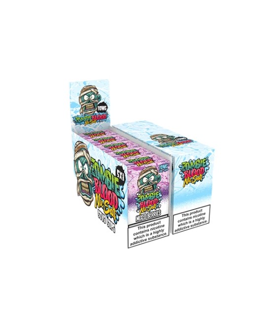 10mg Zombie Blood 10ml Nic Salts - Pack Of 5 (50VG/50PG)