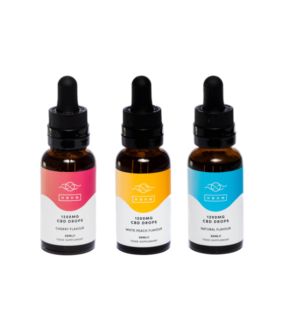 Buy 1200mg CBD MCT Oil Bundle - 30ml | HBHM