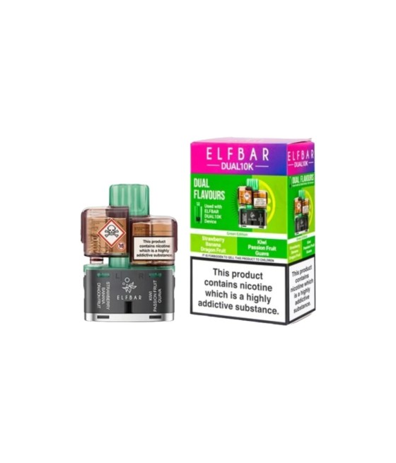 20mg ELFBAR Dual 10K Prefilled Pod Pack 10000 Puffs