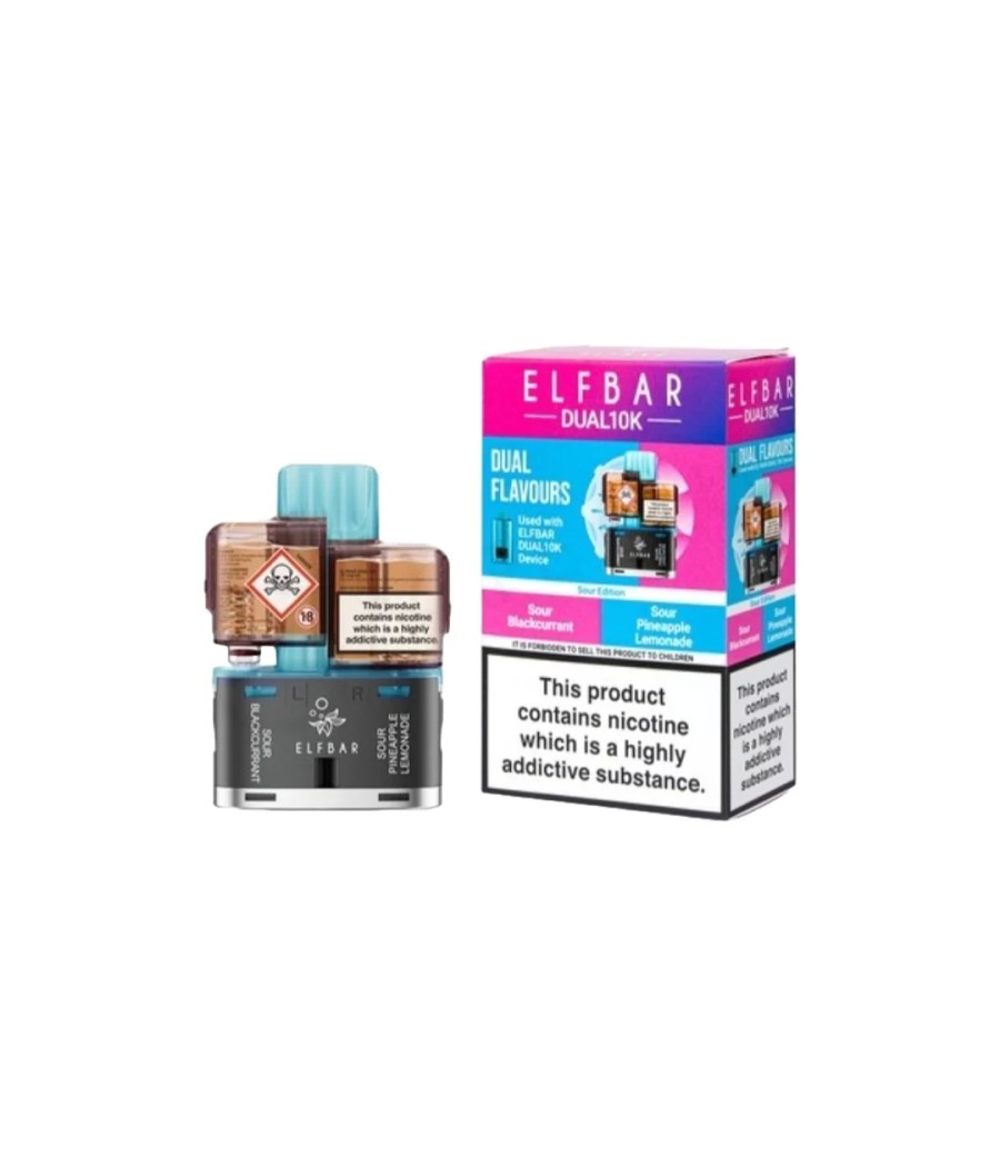 20mg ELFBAR Dual 10K Prefilled Pod Pack 10000 Puffs