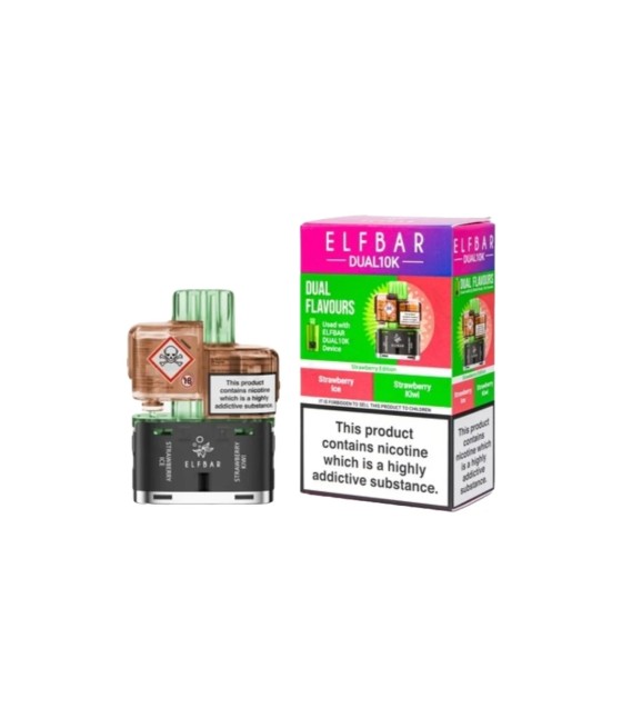 20mg ELFBAR Dual 10K Prefilled Pod Pack 10000 Puffs