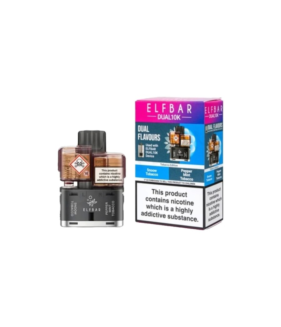 20mg ELFBAR Dual 10K Prefilled Pod Pack 10000 Puffs