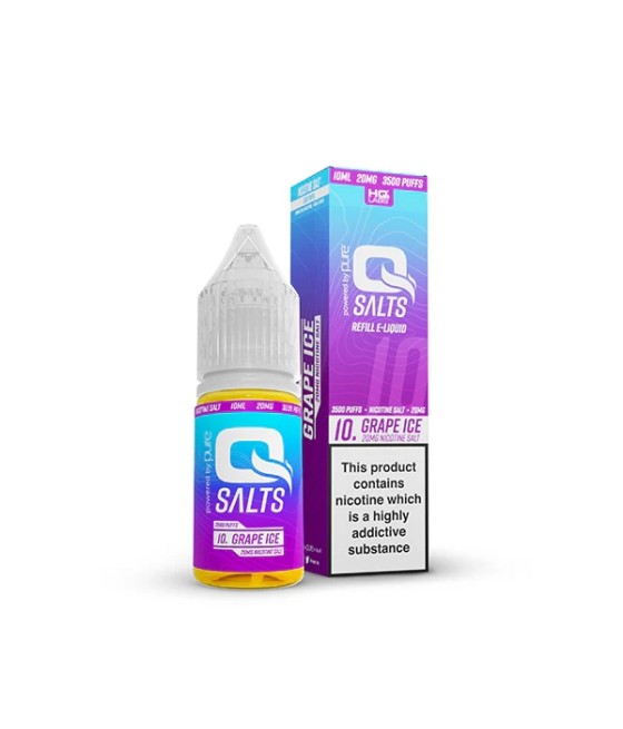 10mg Q Salts Nic Salts 10ml (50VG/50PG)