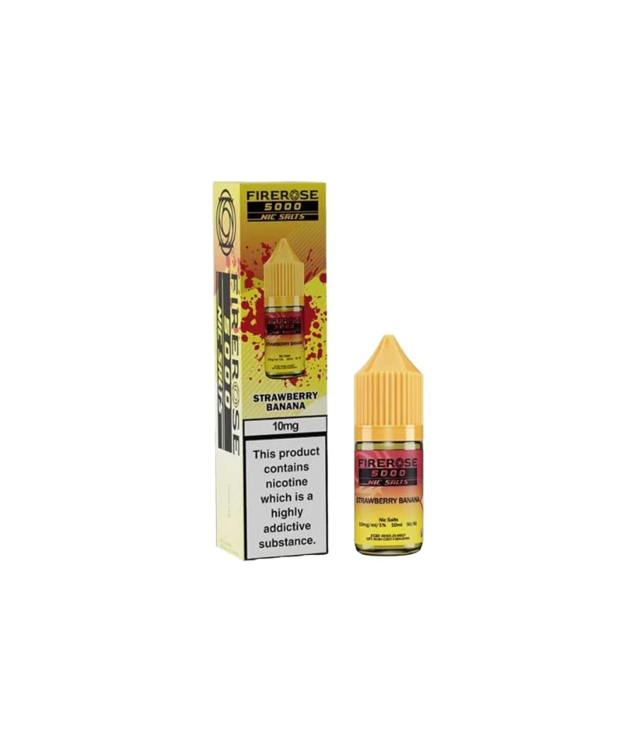 10mg Elux Firerose 5000 Nic salts 10ml (50VG/50PG)