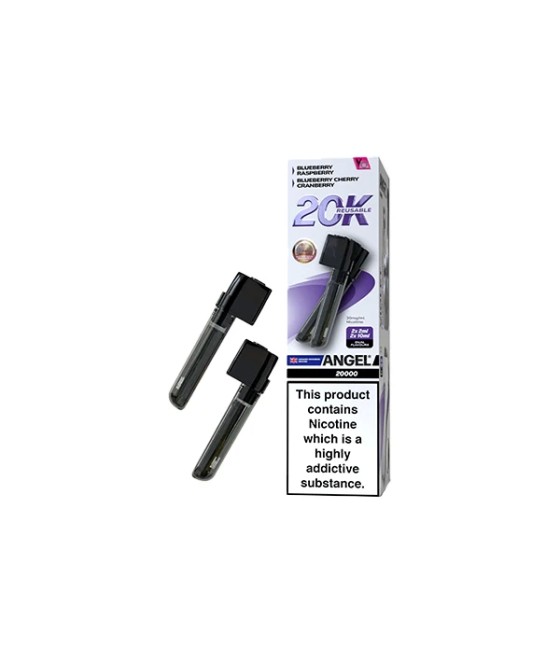 20mg Angel 20k Pods By Vapes Bars Prefilled Pods 20000 Puffs