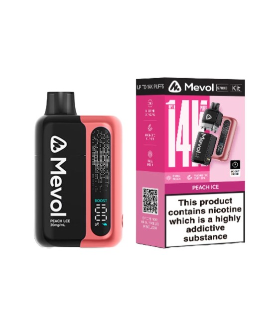 20mg Mevol S7000 Prefilled Pod Vape Kit 14k puffs