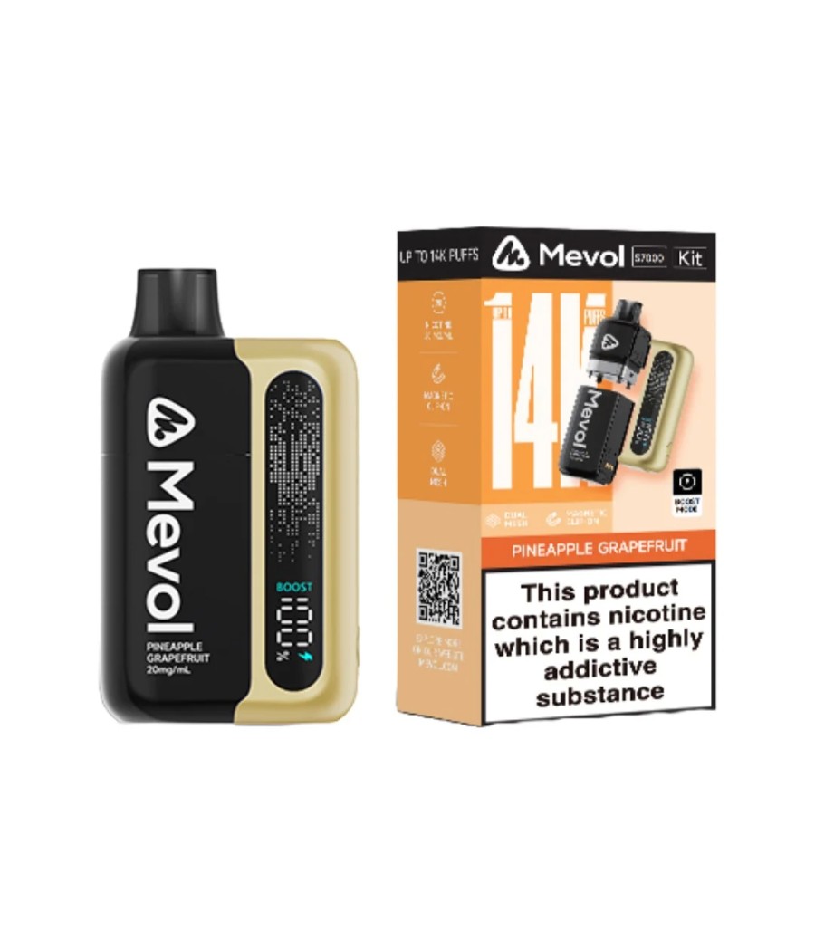 20mg Mevol S7000 Prefilled Pod Vape Kit 14k puffs