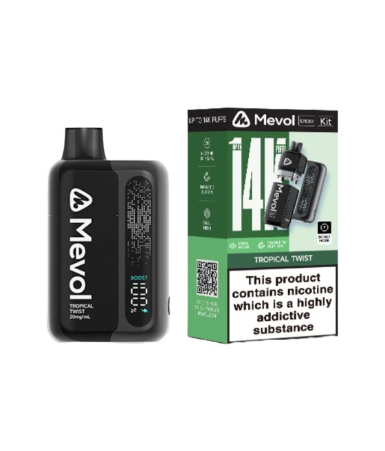 20mg Mevol S7000 Prefilled Pod Vape Kit 14k puffs