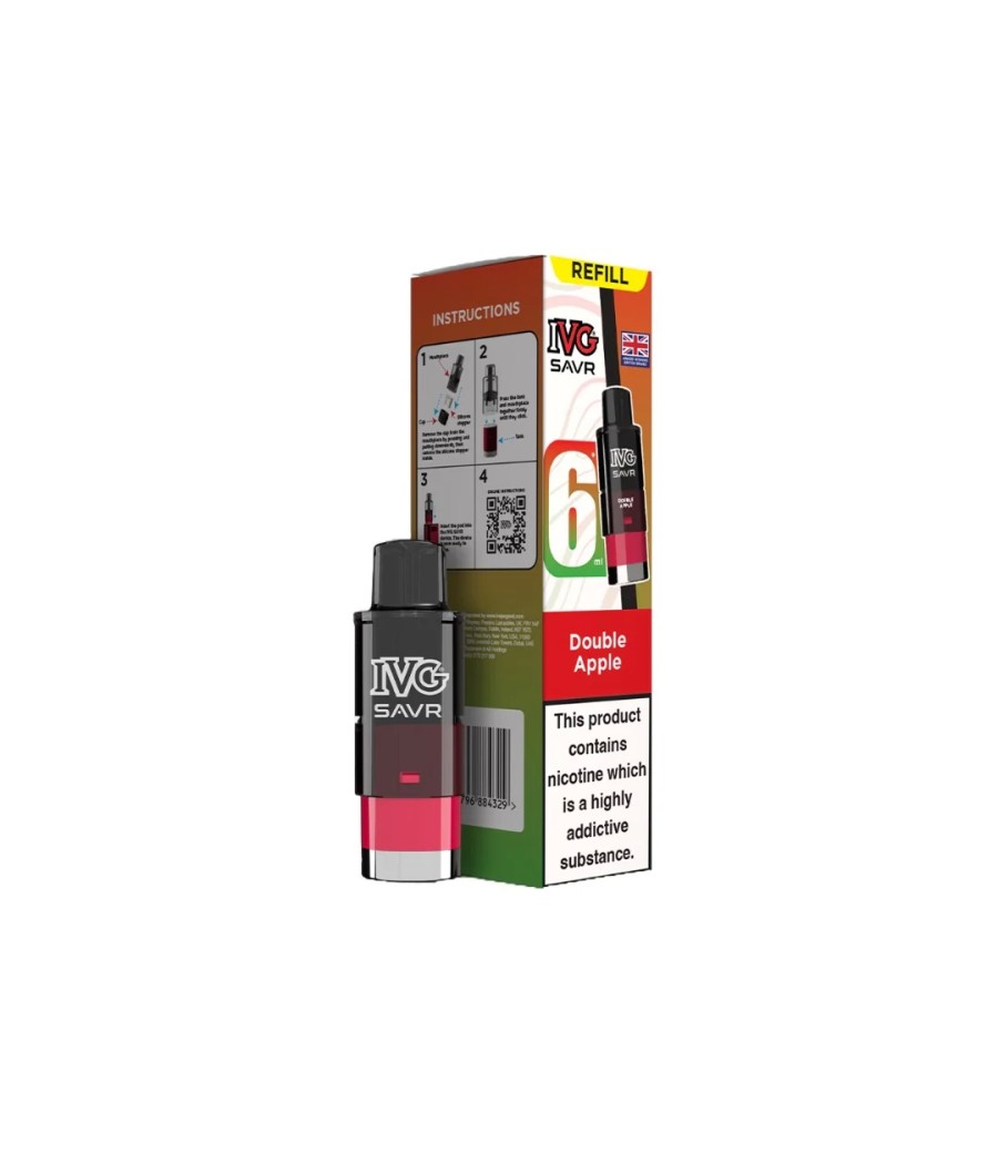 20mg I VG SAVR Refill Pod Pack 3000 Puffs