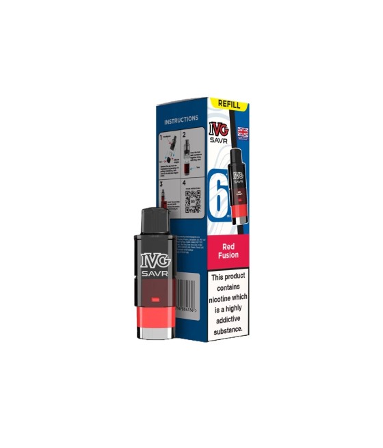 20mg I VG SAVR Refill Pod Pack 3000 Puffs