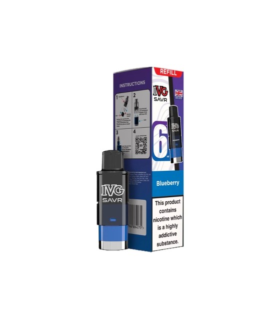 20mg I VG SAVR Refill Pod Pack 3000 Puffs