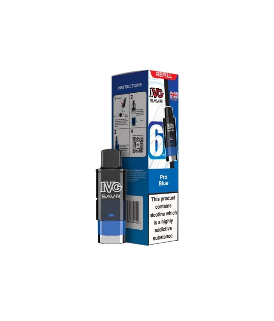 20mg I VG SAVR Refill Pod Pack 3000 Puffs