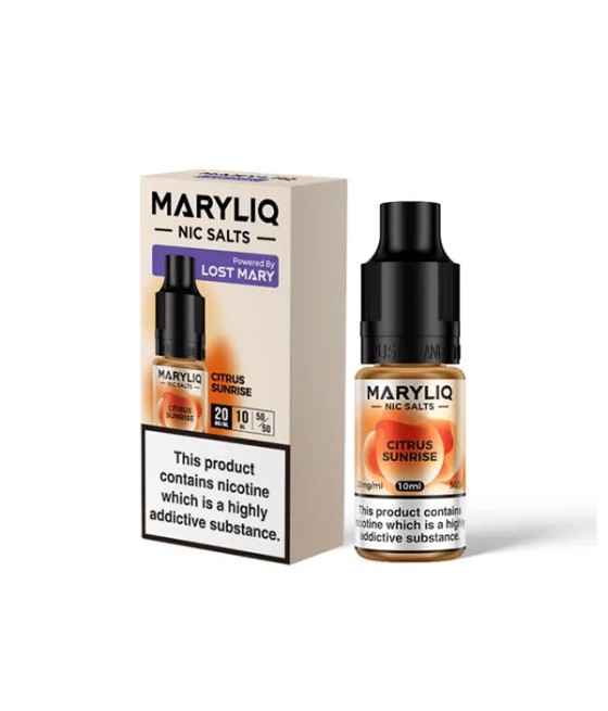 20mg MARYLIQ Nic Salt By Lost Mary 10ml (50VG/50PG)