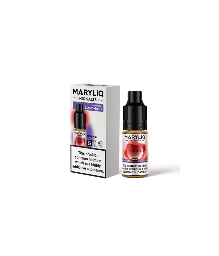 20mg MARYLIQ Nic Salt By Lost Mary 10ml (50VG/50PG)