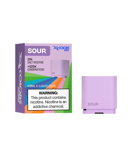 20mg ZColors by ZLabs Replacement Prefilled Pods 2ml 900 Puffs - 1 Pcs