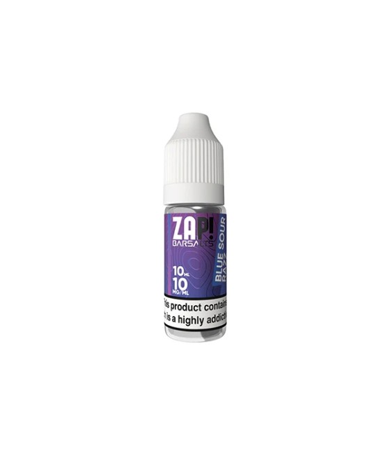 10mg ZAP! Bar Salts Nic Salt 10ml (50VG/50PG)