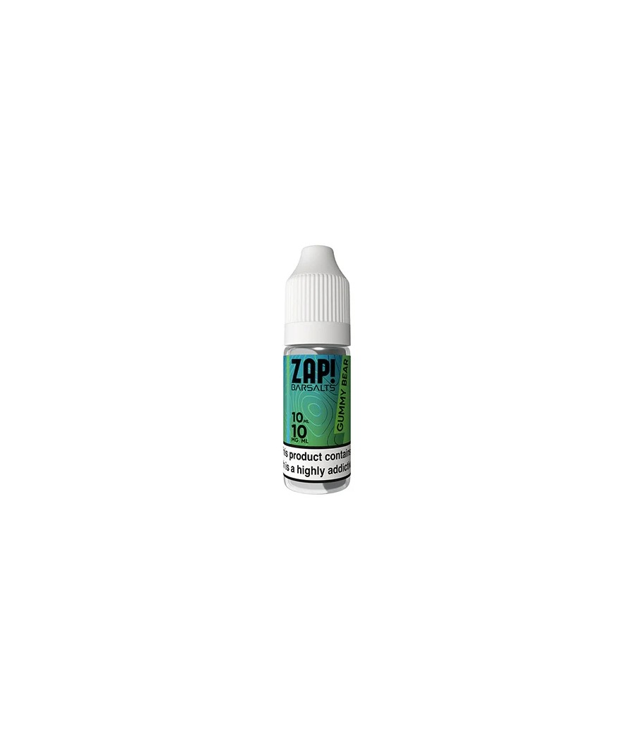 10mg ZAP! Bar Salts Nic Salt 10ml (50VG/50PG)