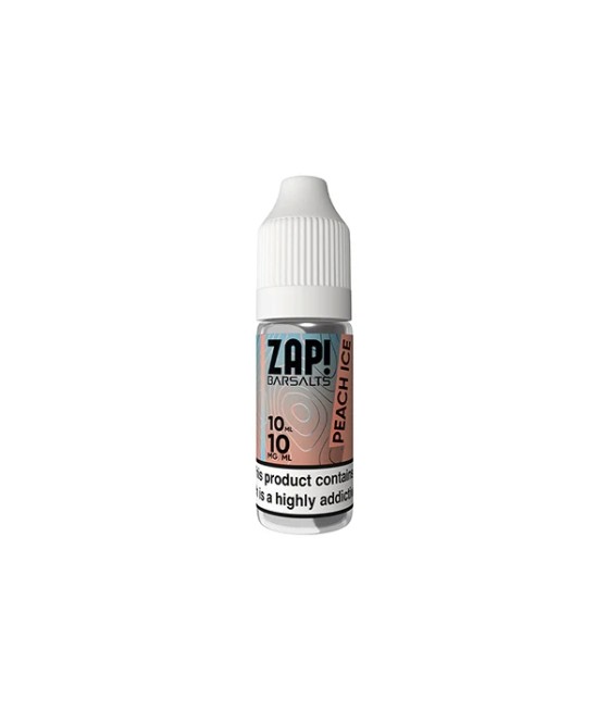10mg ZAP! Bar Salts Nic Salt 10ml (50VG/50PG)