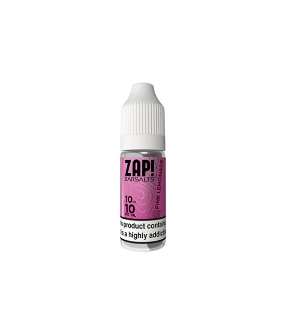10mg ZAP! Bar Salts Nic Salt 10ml (50VG/50PG)