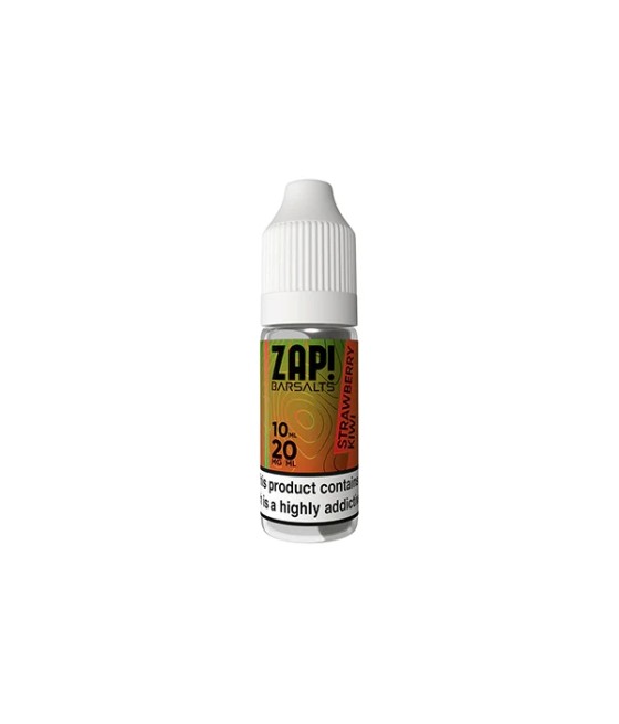 10mg ZAP! Bar Salts Nic Salt 10ml (50VG/50PG)