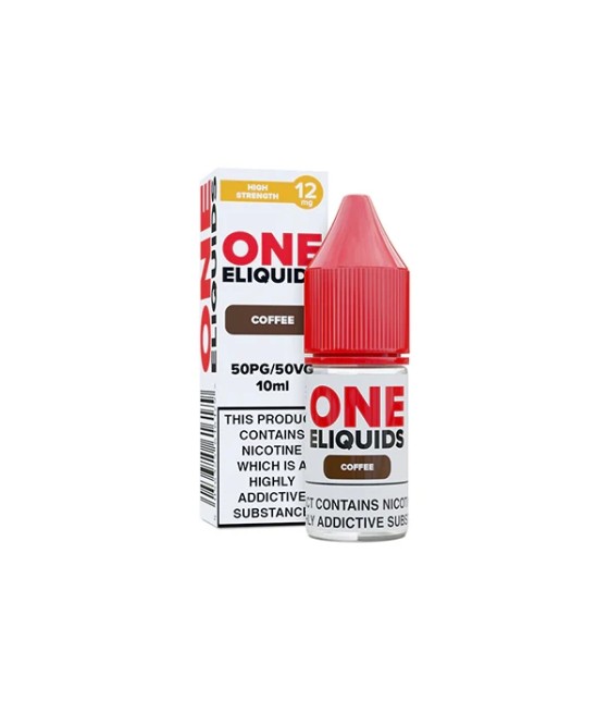 12mg One E-Liquids Flavoured Nicotine E-Liquid 10ml (50VG/50PG)