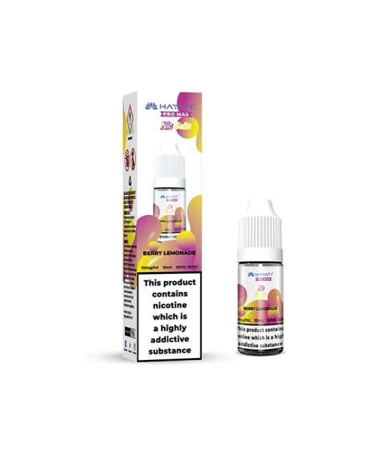 10mg Hayati Pro Max Nic Salts 10ml