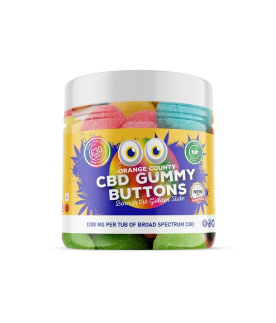 1200mg CBD Gummy Buttons -...
