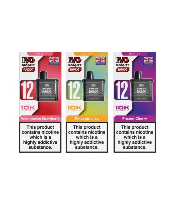 20mg IVG Smart Max Prefilled Pod 10000 Puffs