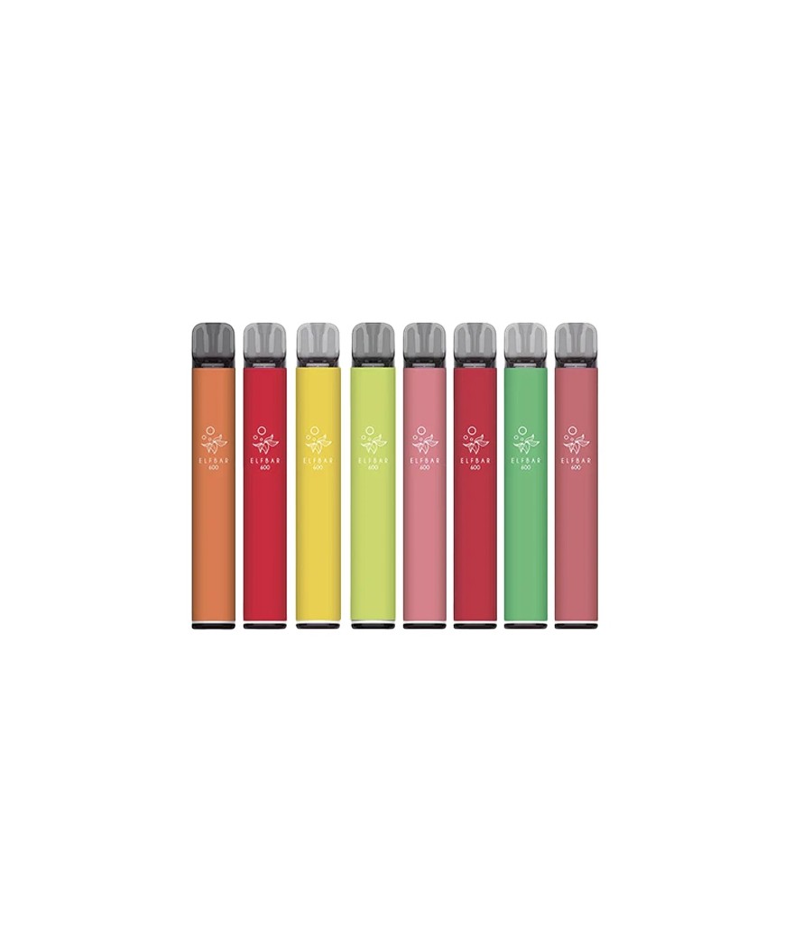 20mg Elf Bar 600 Prefilled Pod Vape Kit 600 Puffs