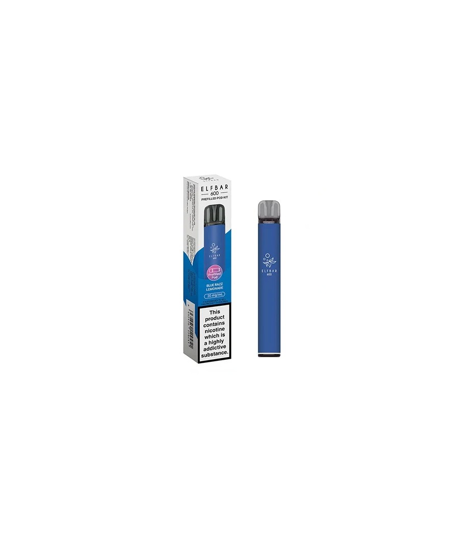 20mg Elf Bar 600 Prefilled Pod Vape Kit 600 Puffs