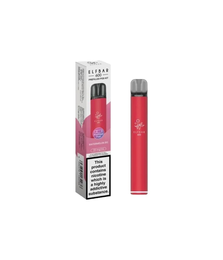 20mg Elf Bar 600 Prefilled Pod Vape Kit 600 Puffs