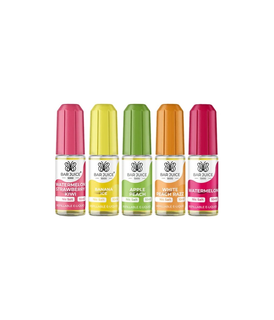 20mg Bar Juice 5000 Nic Salts 10ml (40VG/60PG)