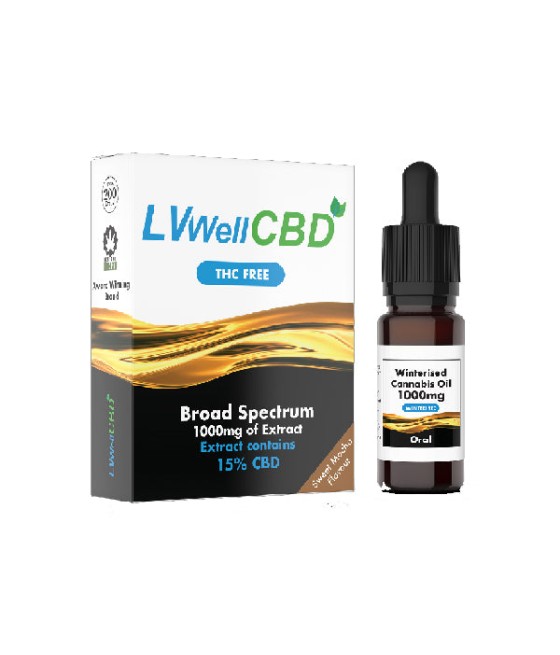 Buy 1000mg Winterised 10ml Hemp Seed Oil | LVWell CBD