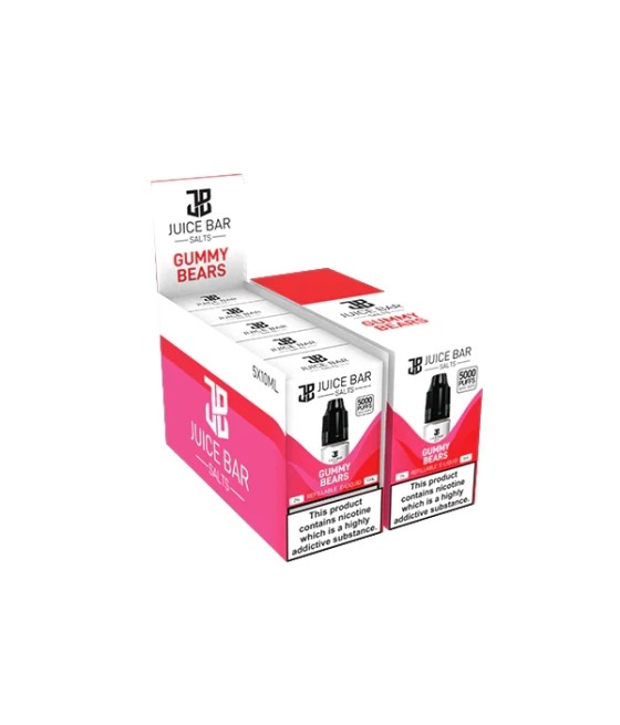 20mg Juice Bar Salts 10ml Nic Salts - Pack Of 5 (50VG/50PG)