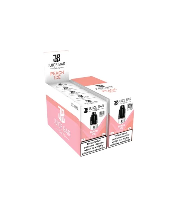 20mg Juice Bar Salts 10ml Nic Salts - Pack Of 5 (50VG/50PG)