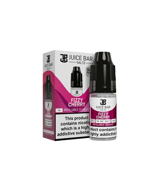 20mg Juice Bar Salts 10ml Nic Salts - Pack Of 5 (50VG/50PG)