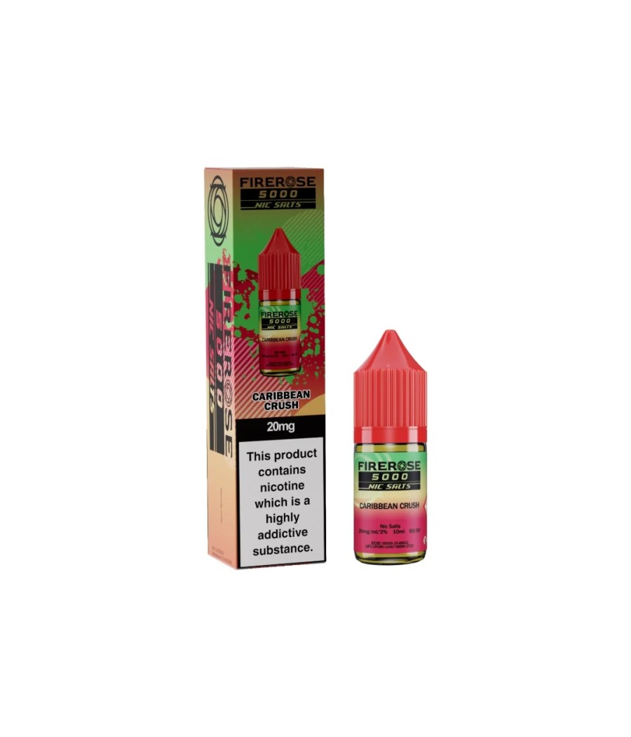 20mg Elux Firerose 5000 Nic salts 10ml (50VG/50PG)