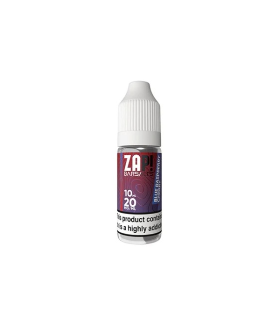 20mg ZAP! Bar Salts Nic Salt 10ml (50VG/50PG)