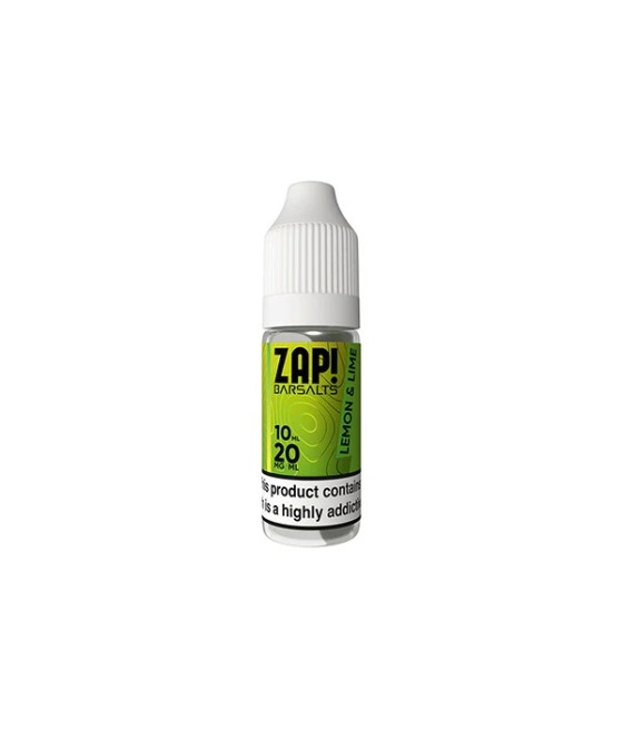 20mg ZAP! Bar Salts Nic Salt 10ml (50VG/50PG)