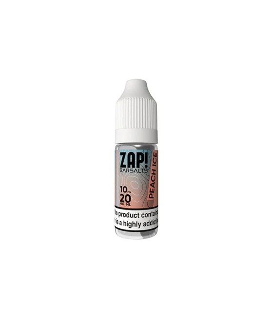 20mg ZAP! Bar Salts Nic Salt 10ml (50VG/50PG)