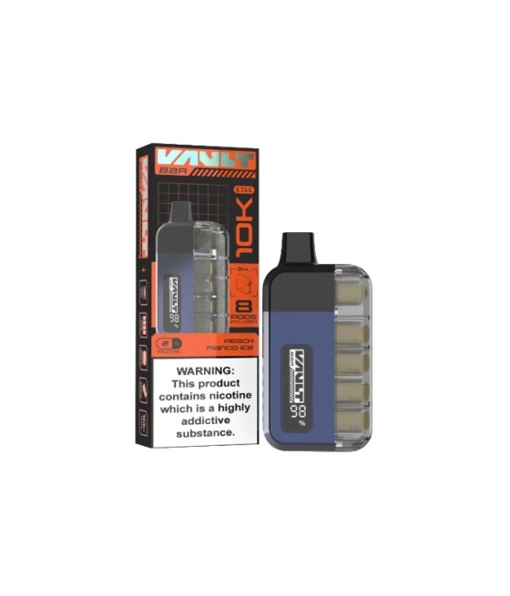 20mg Vault Bar 10K Prefilled Pod Vape Kit