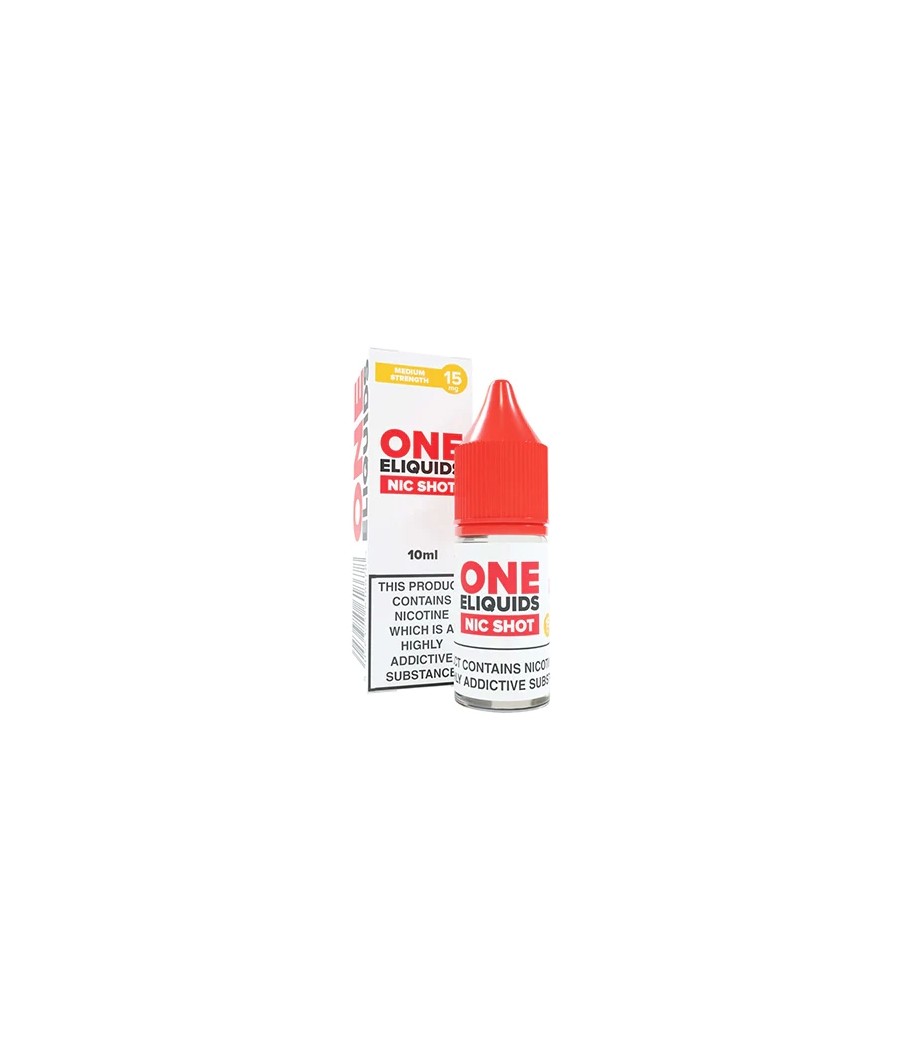 15mg One E-Liquids Standard Nic Shot 10ml (50VG/50PG)