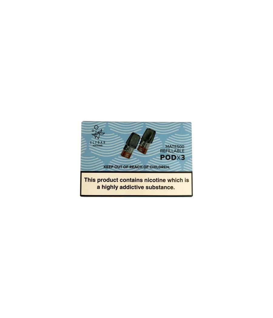 Elf Bar Mate 500 Replacement Refillable Pods 2ml