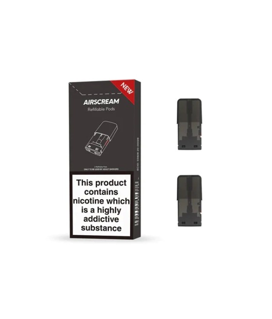 AirsPops By AIRSCREAM Refillable Replacement Pods 2PCS 1.5Ω 1.6ml
