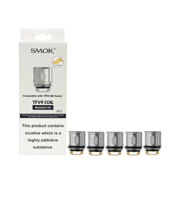 Smok TFV9 Replacement Mesh Coil 0.15ohms