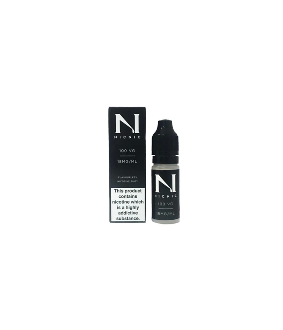NIC NIC 18mg Nicotine Shot 10ml 100VG