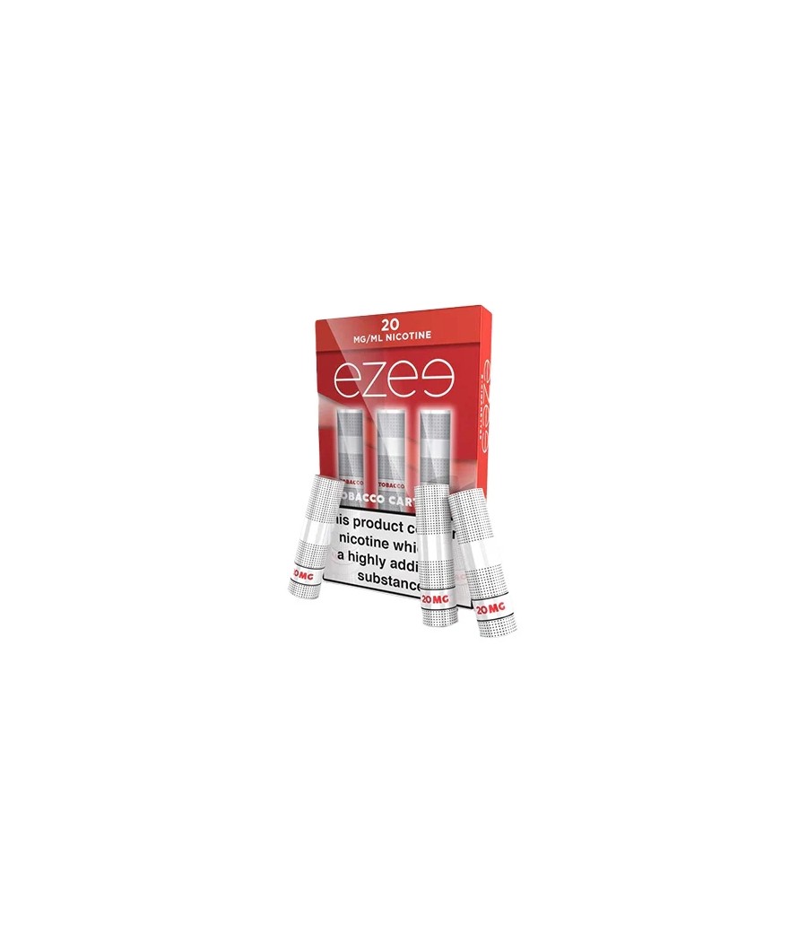 20mg Ezee E-cigarette Cartridges Tobacco 1050 Puffs