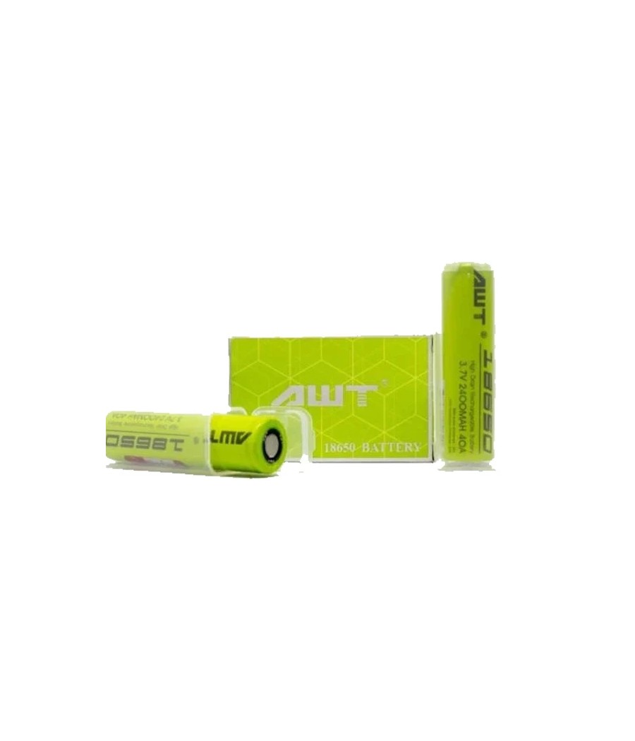 AWT 18650 3.7V 2400mAh 40A Battery
