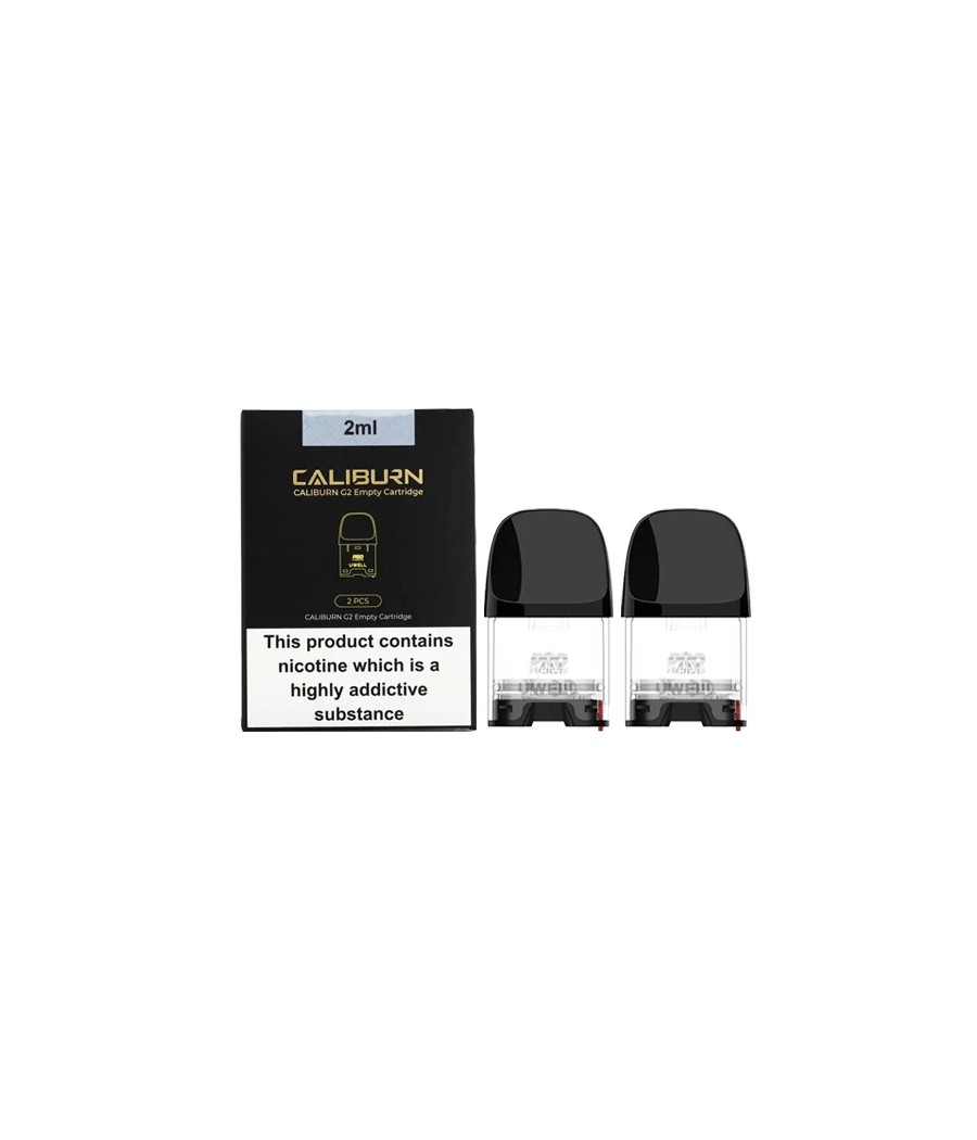 Uwell Caliburn G2 Replacement Pod Cartridge 2PCS 2ml (No Coils Included)